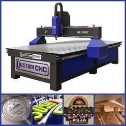 Router CNC H1-2500C | Qustom CNC