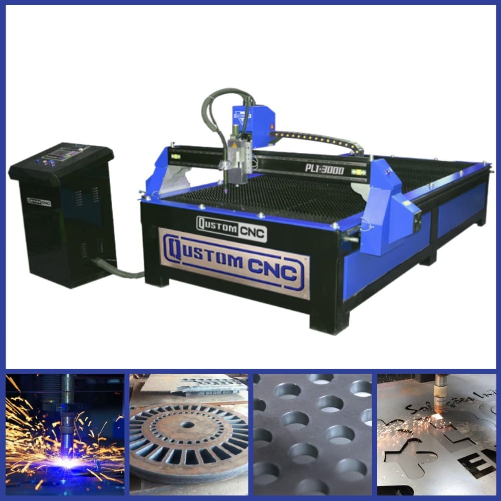 Qustom CNC PL1-3000 Plasma Cutter | Qustom CNC International - Qustom CNC U.S.